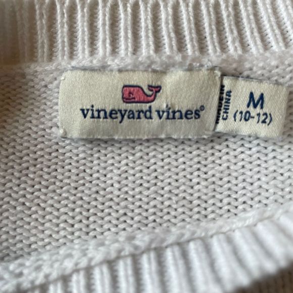 Vineyard Vines Girls Medium Sweater - Picture 2 of 3